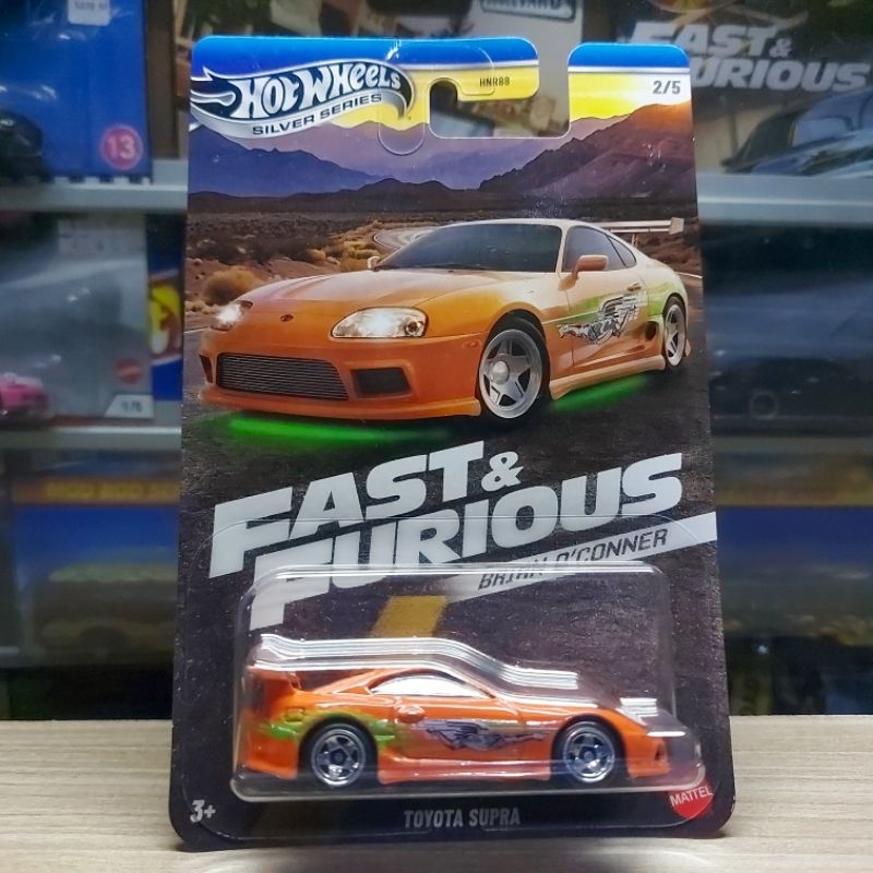 HOT WHEELS TOYOTA SUPRA ORANGE - FAST & FURIOUS - ORIGINAL HOTWHEELS