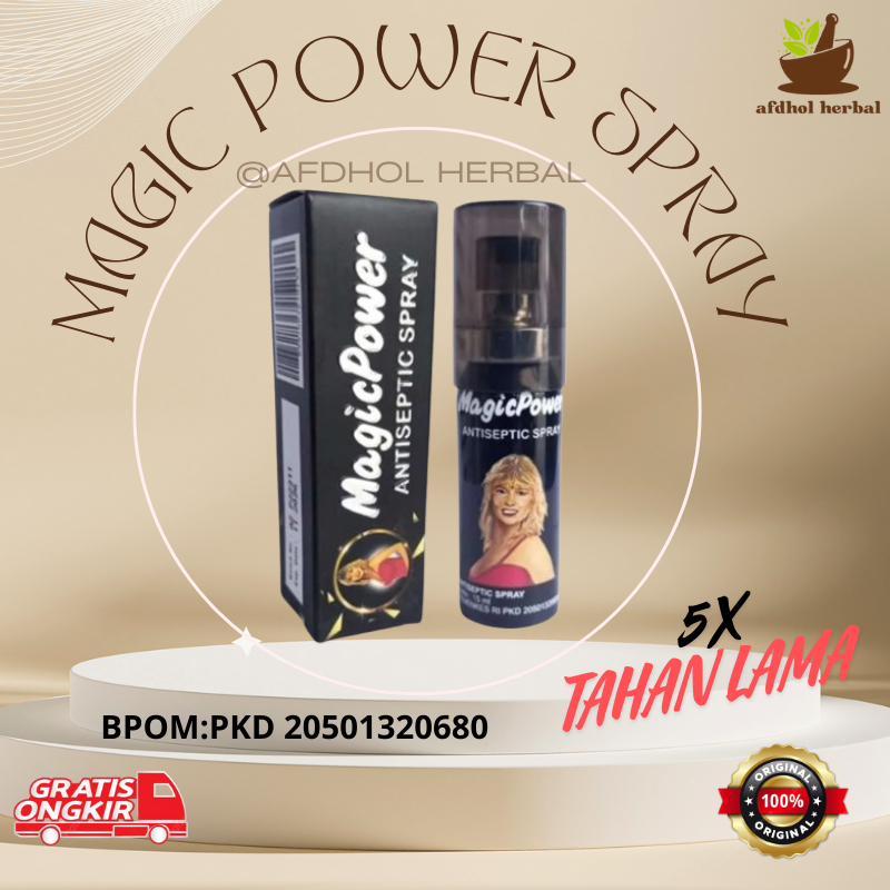 magic power spray tissue tahan lama