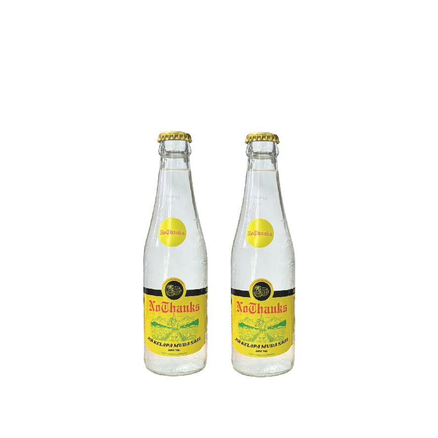 

NoThanks Air Kelapa Muda Murni 100% 280ml (2 botol)