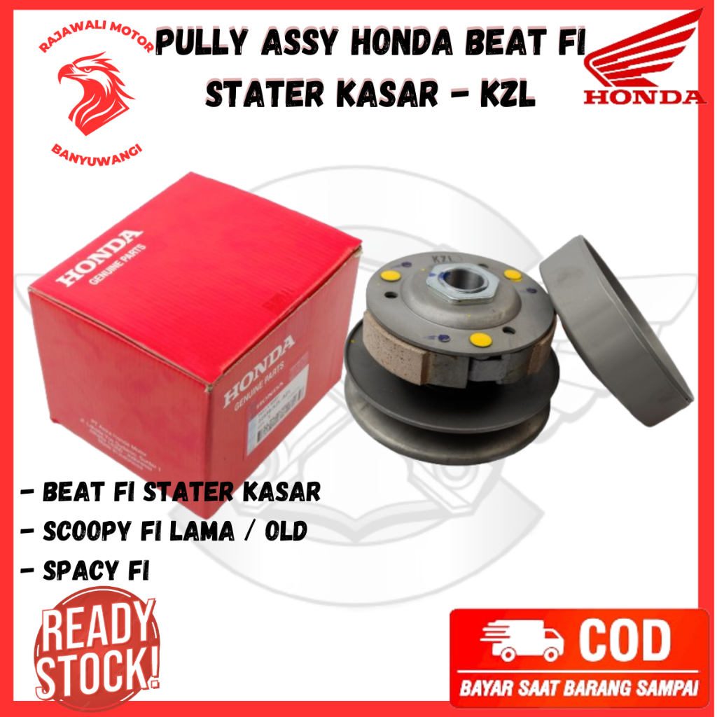 pully Belakang beat fi Ori - pully assy honda beat fi - pully spacy fi - pully scoopy fi - KZL