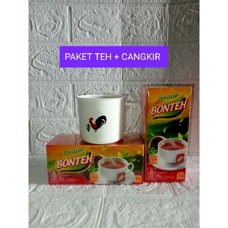 

Teh celup bonteh/teh free cangkir mini