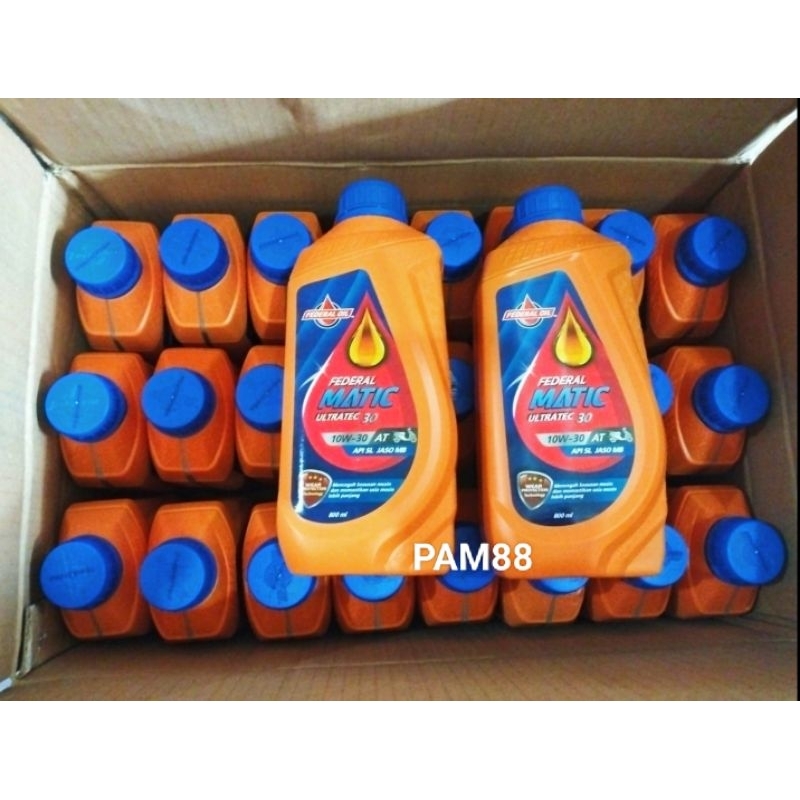 Oli Ultratec Federal matic btl orange ..0.8 liter..1 dus = 24 btll