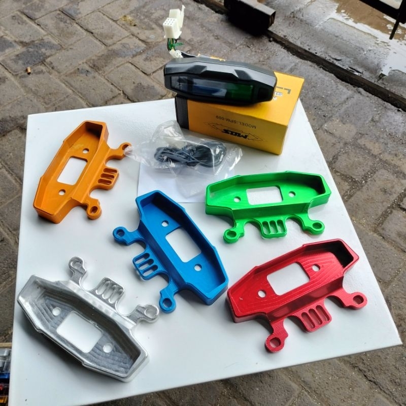 Speedometer meter KTM DAN Cover cnc spido pnp shock depan ninja r Rr dan gl MP tiger/CB