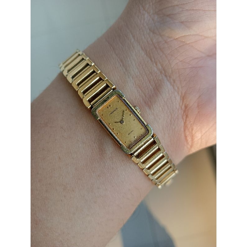 jam tank seiko lassale original wanita