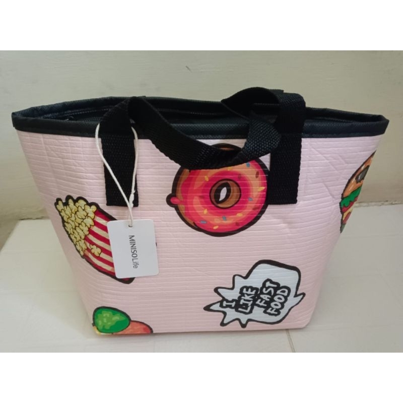 Tas Bekal Miniso Pink