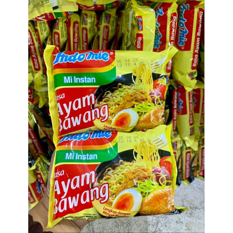 

Mie Instan indomie ayam bawang 1 dus ( isi 40 )
