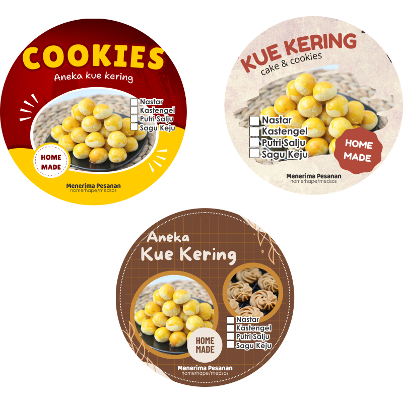 

Stiker toples kue kering
