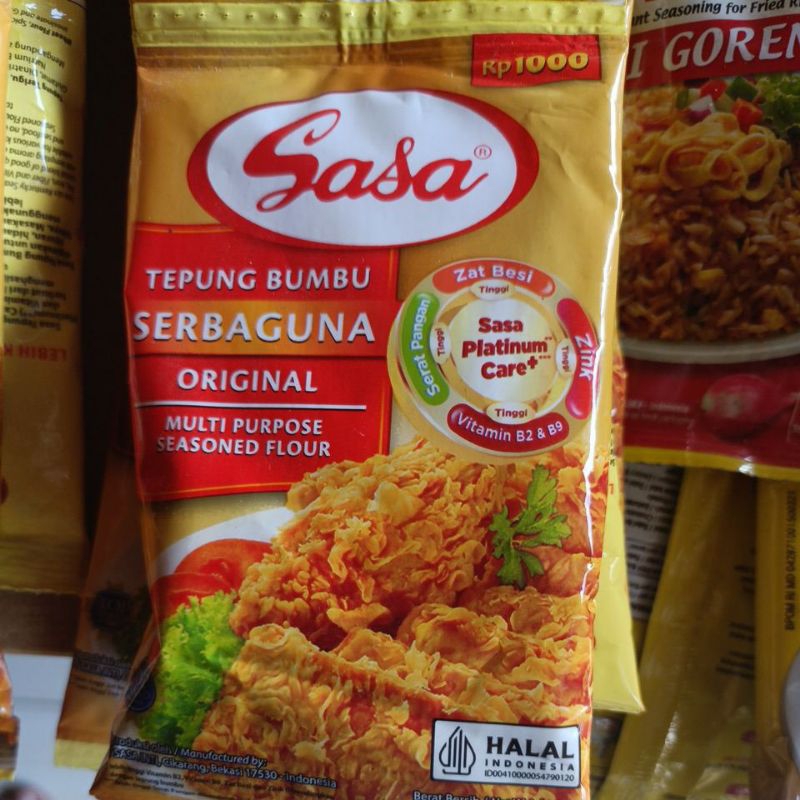 

tepung sasa serbaguna original 32 g 5 pcs