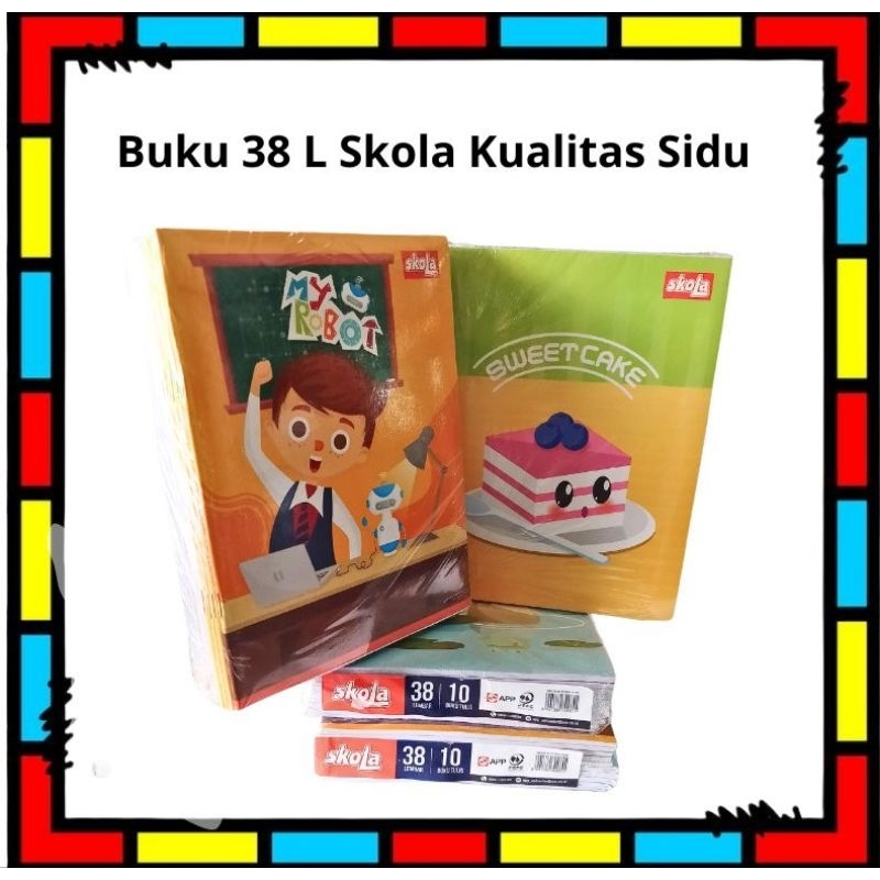 

Buku Tulis 38 Lembar Skola