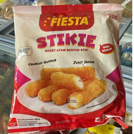 

Fiesta Naget Stikie 400gr Frozen food cik ntik Jambi