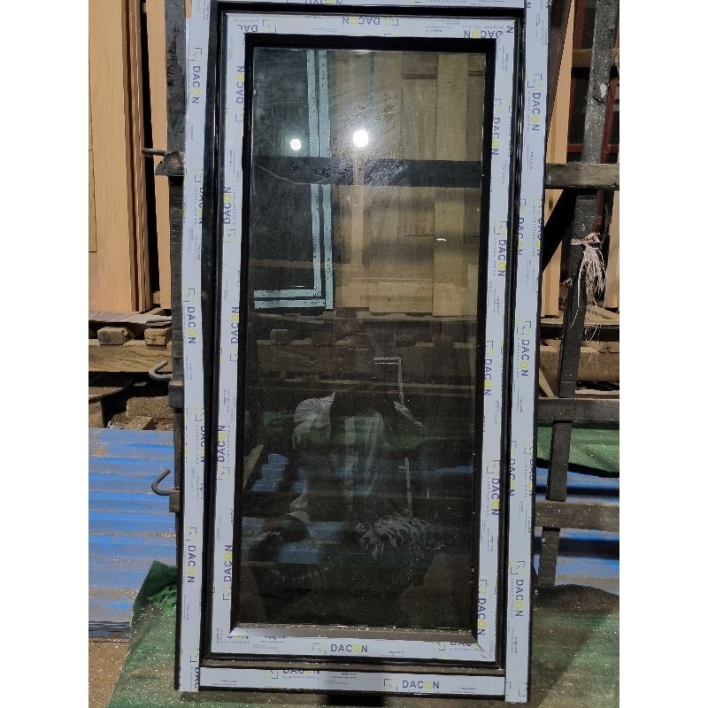 kusen kaca mati dan bovenligh aluminium