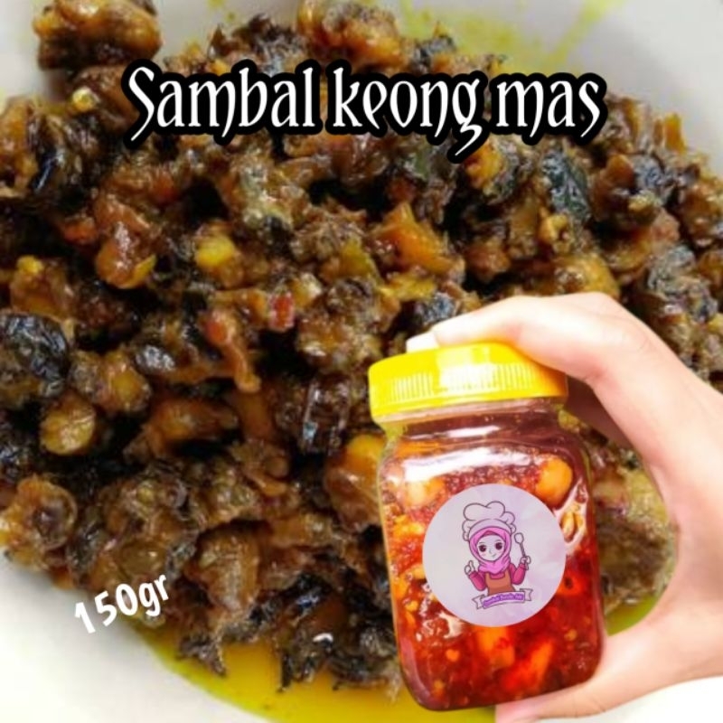 

[150gr] Sambal Keong Mas bunda alfi