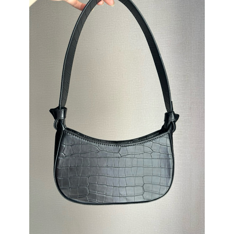 Zara Croco Shoulder Bag Original