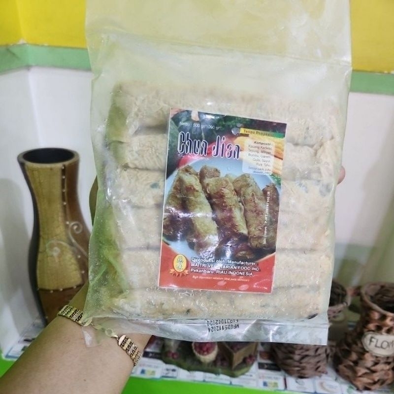 

BAK KENG / BEK GULUNG VEGETARIAN VEGAN / MERK MAITRI 500GRAM