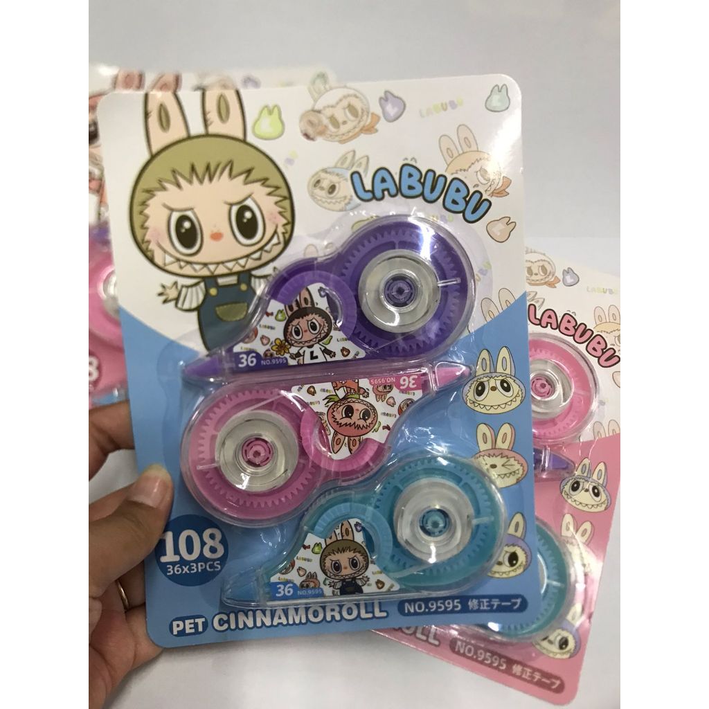 

STIPO KERTAS LABUBU ISI 3PCS