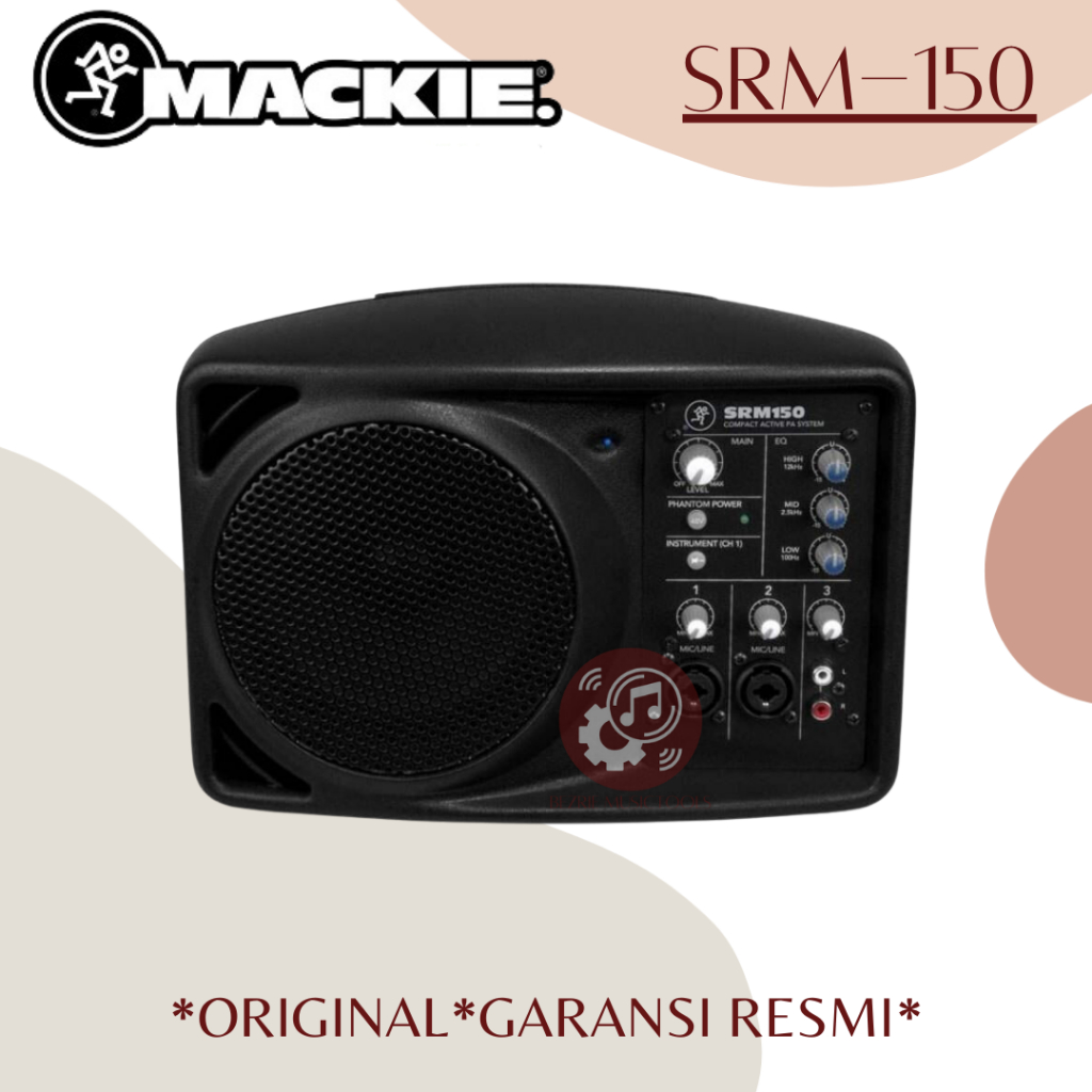 Mackie SRM150 5.25-Inch Compact Active PA System Original SRM 150