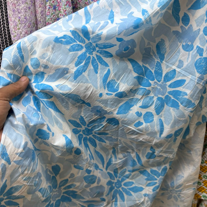 kain katun paris premium - kain katun motif bunga - kain katun Jepang motif - kain bahan katun - kai