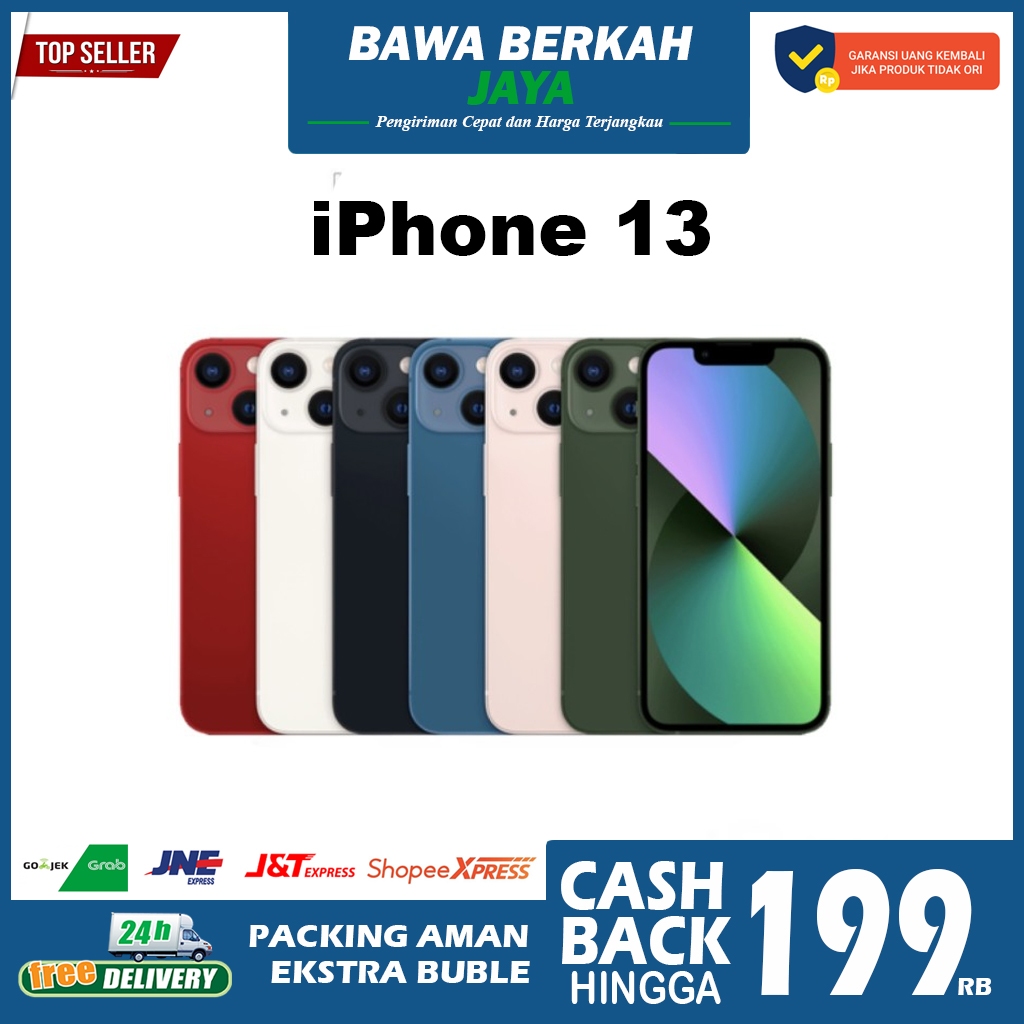 Iphone 13 128GB Garansi Resmi Indonesia Baru Segel