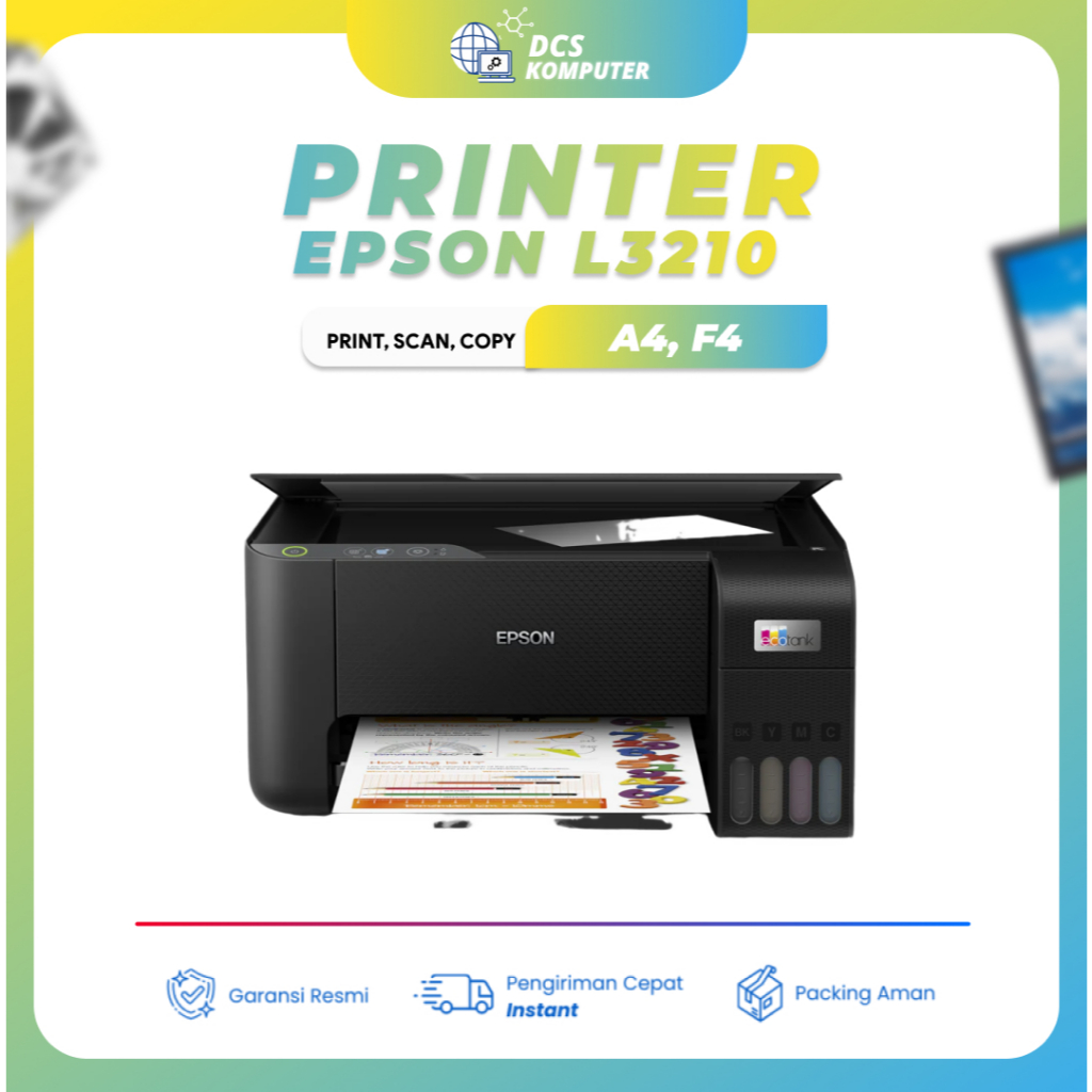PRINTER EPSON L3210 ALL IN ONE GARANSI RESMI