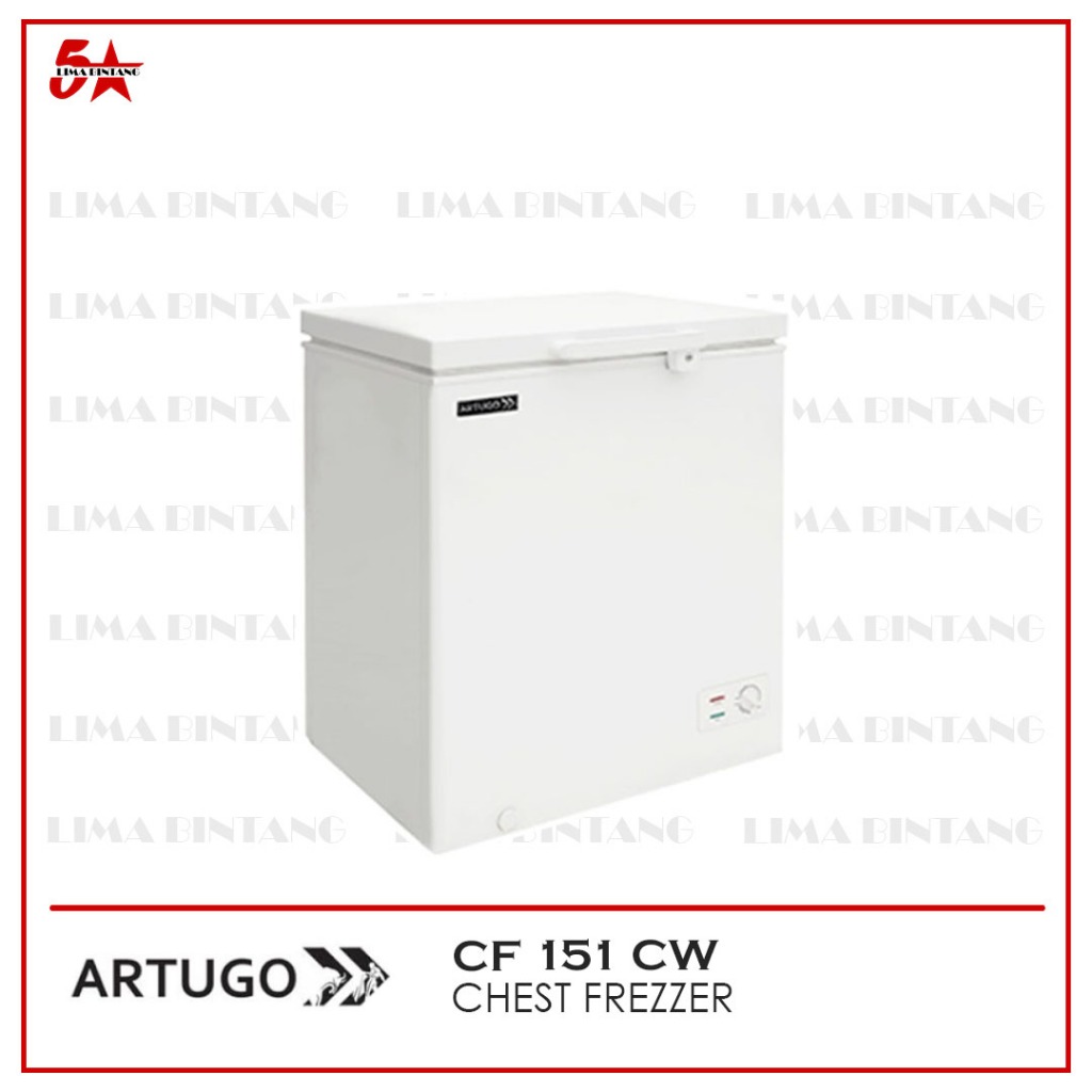 ARTUGO Chest Freezer CF 151 CW 150 L - CF151CW
