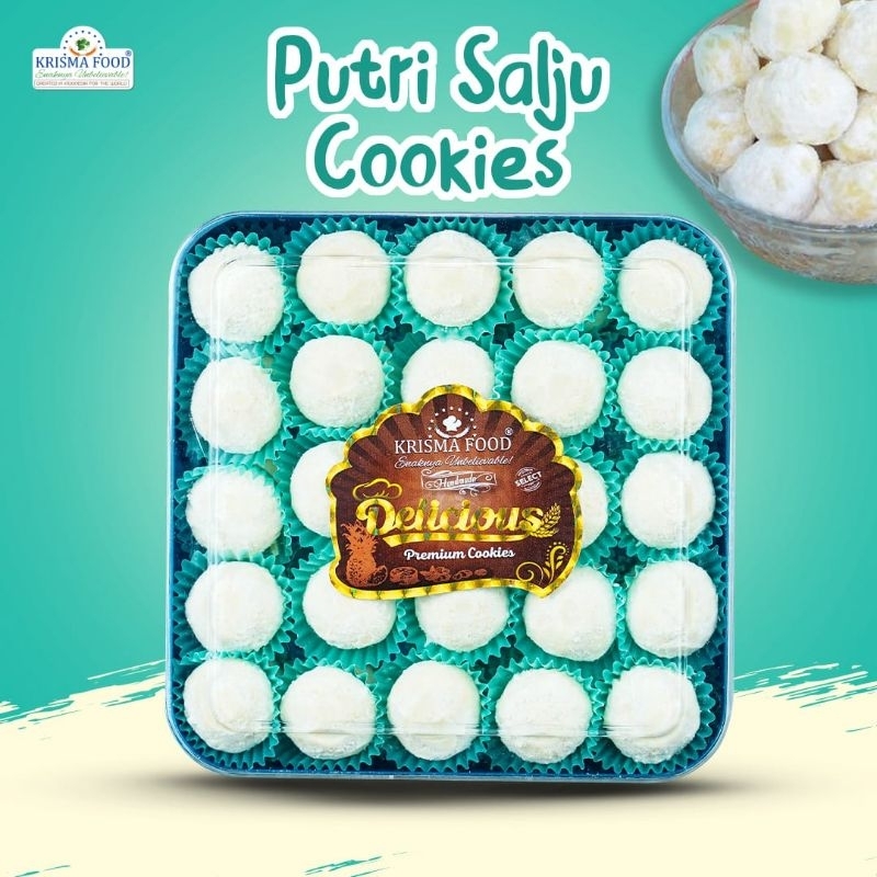 

Krisma Food Nastar Nyonya/ Nastar Klasik Toples/Kastengel/toples putri salju