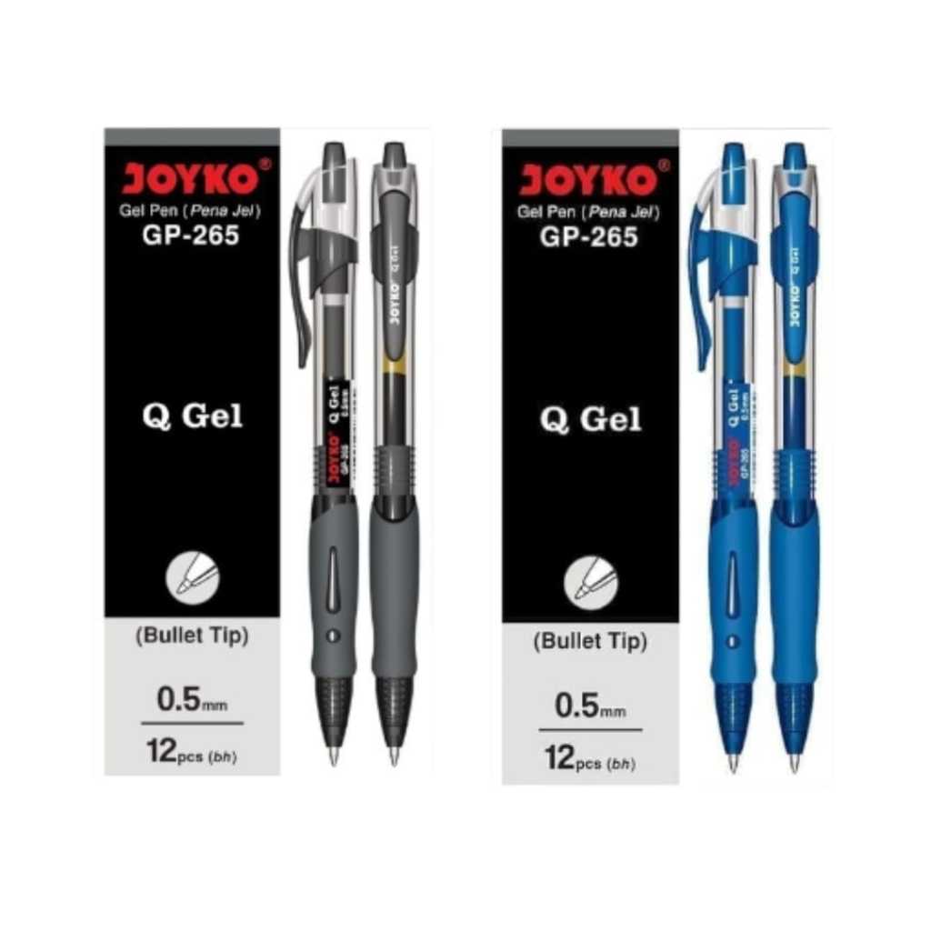 

Pulpen Joyko Gel Pen GP-265 PerLusin/ISI Pena 267 PerLusin