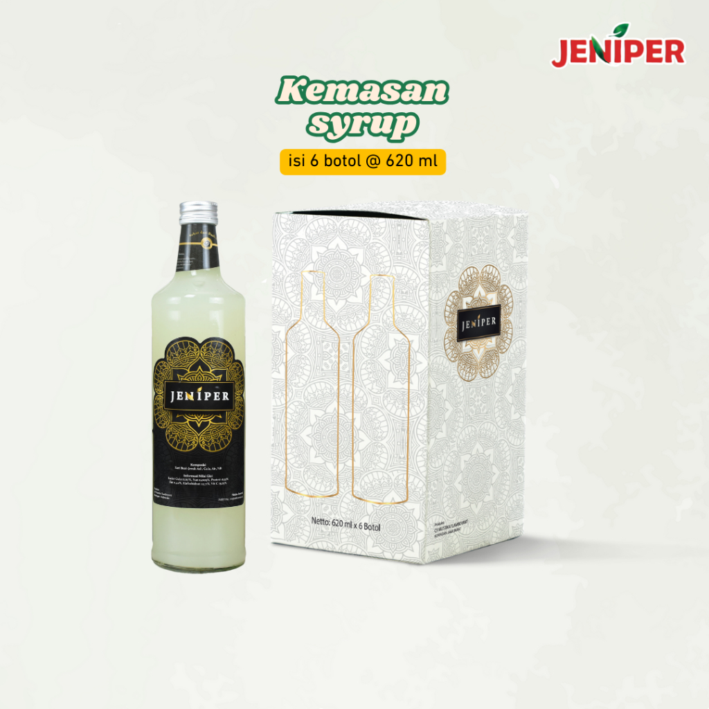 

Jeniper Syrup isi 6 Botol