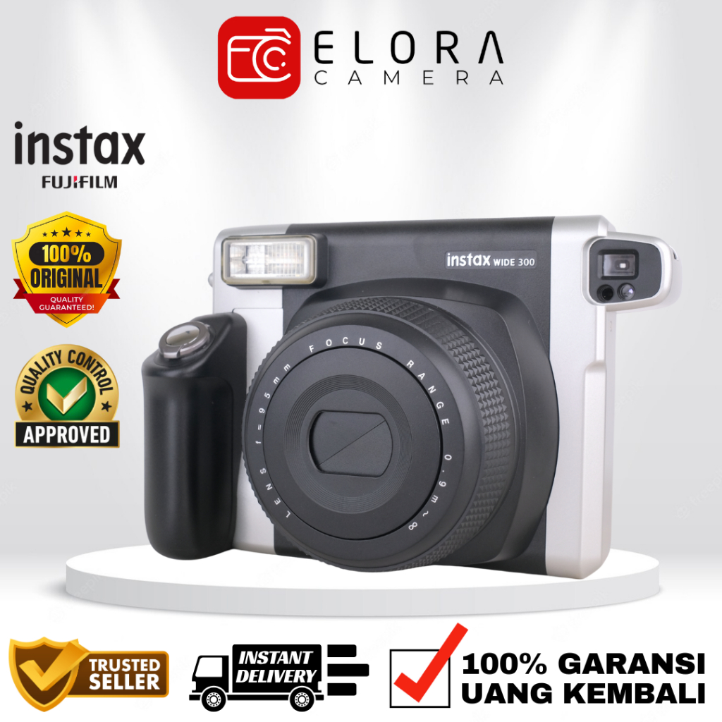 Fujifilm Instax Wide 300 / Kamera Instan Fuji Instax Wide300 / Kamera Polaroid Instax Wide 300