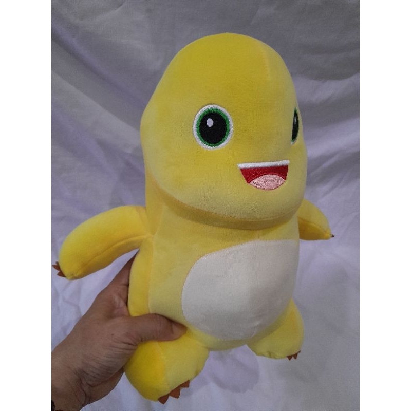 Boneka Nailong Dino Kuning Cute Miniso Plush Toys 33cm