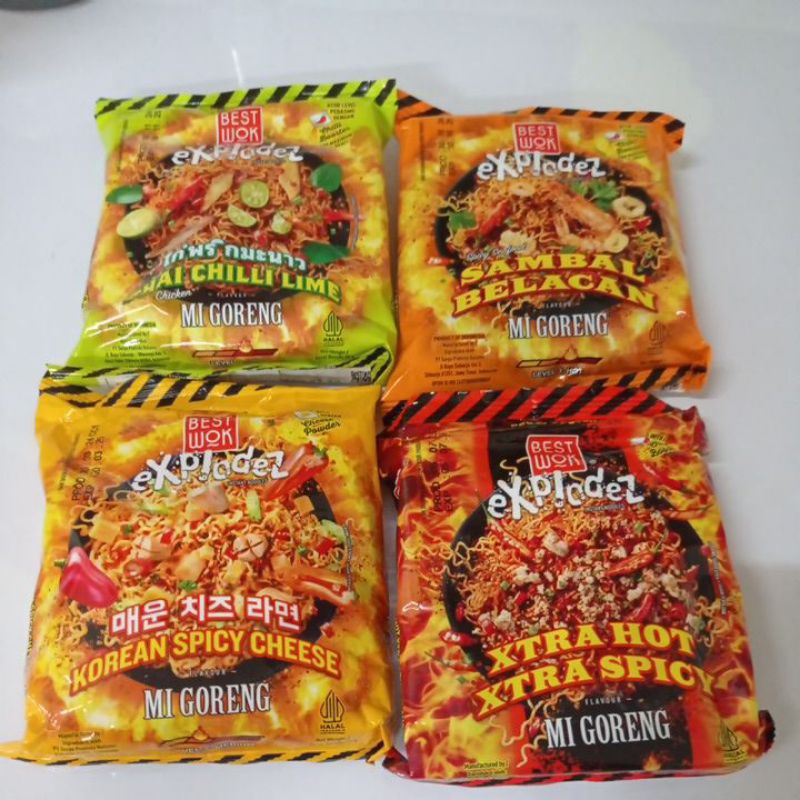 

MIE GORENG BEST WOK EXPLODEZ 73-75GR