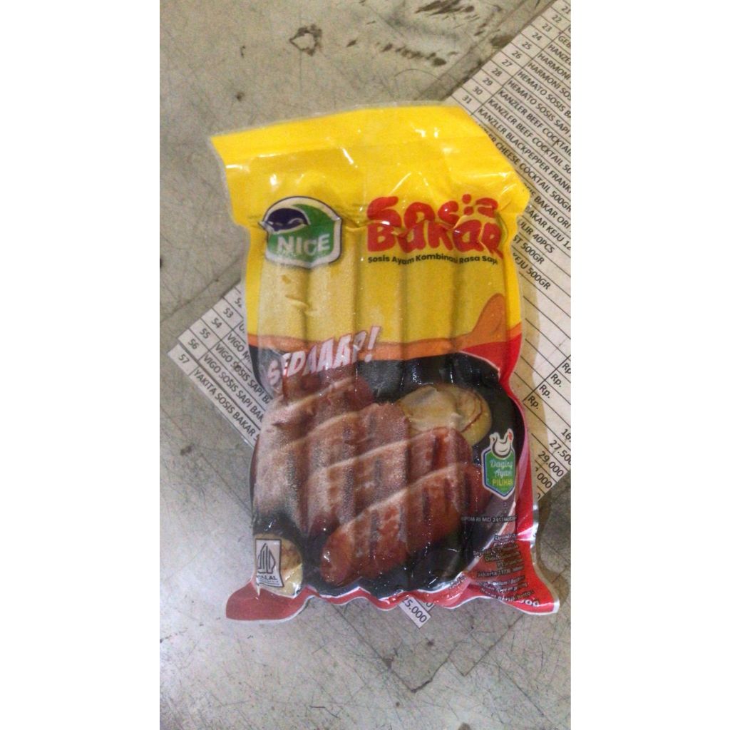 

SOSIS BAKAR SEDAAAP 500GR