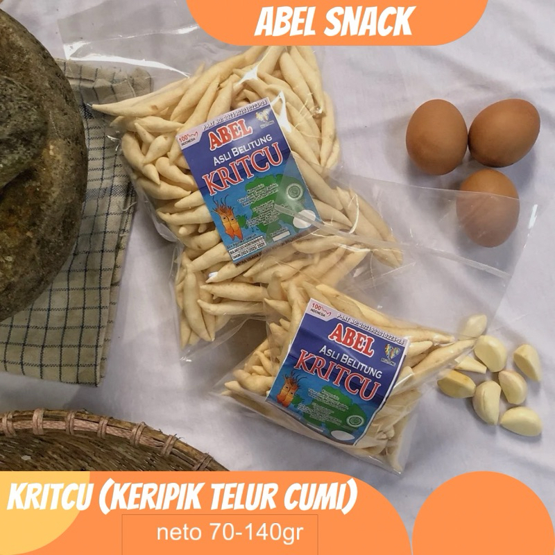 

kritcu keripik telur cumi abel neto 70-140gr