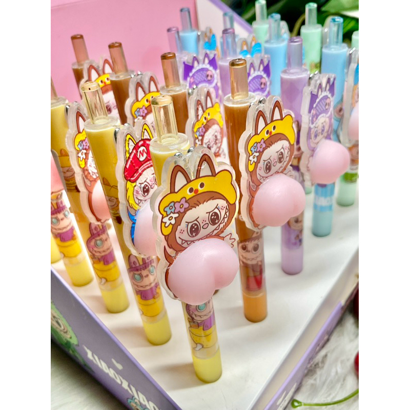 

PULPEN LUCU LABUBU SQUISHY (1PCS) PEN GEL ACRYLIC SQUISHY LUCU