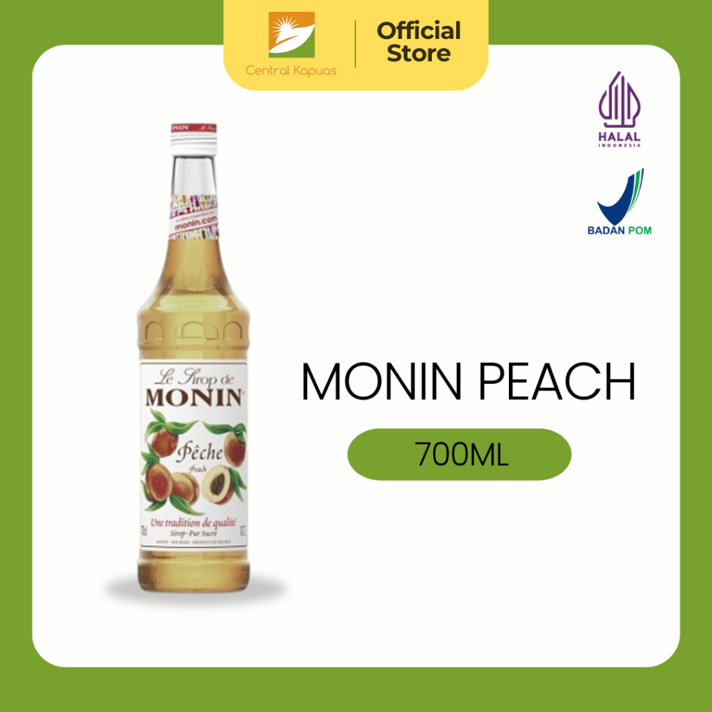 

MONIN Premium Syrup Peach