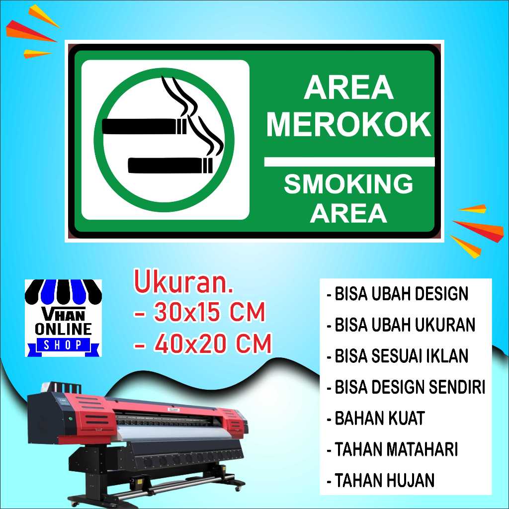 

Cetak Sticker Custom Tulisan Bahan Kuat Hijau