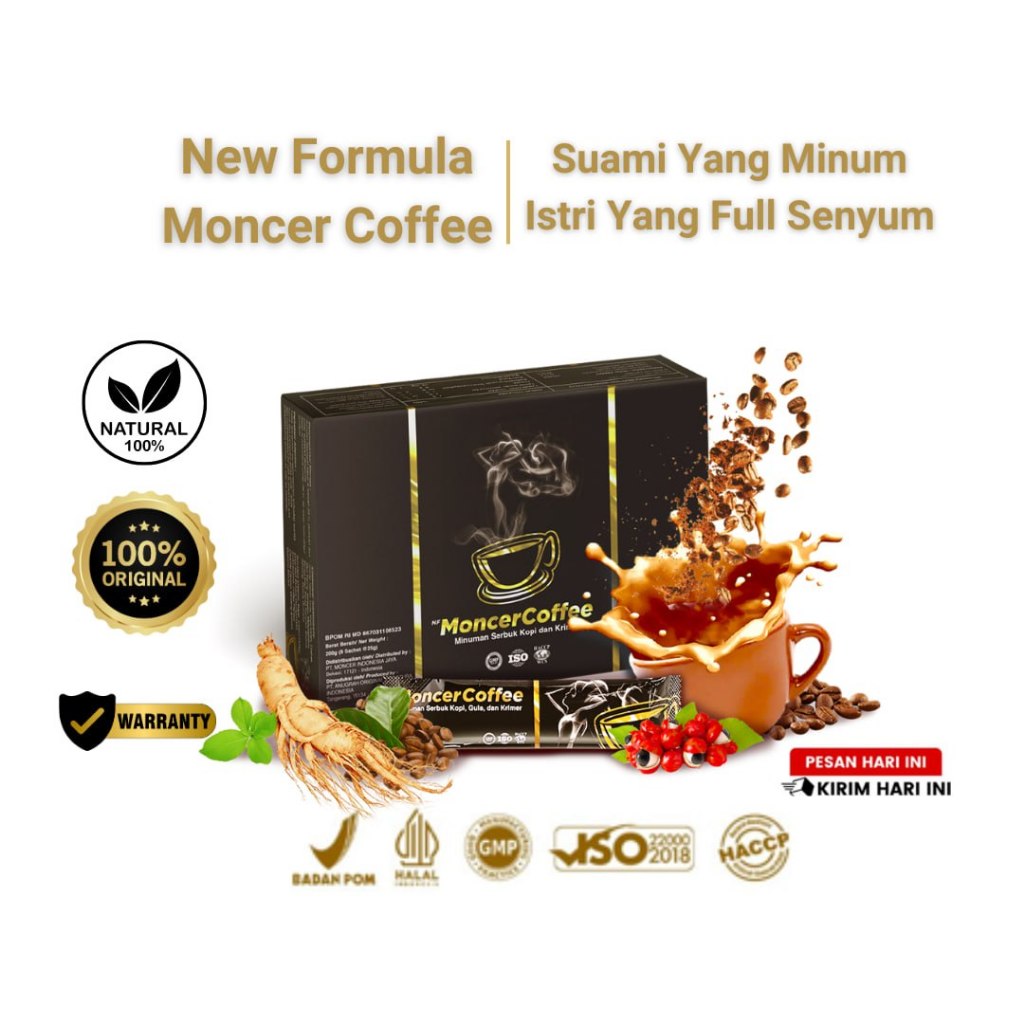 

New Formula MNCR Coffe Herbal Alami Berkhasiat