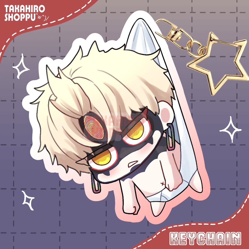 Ganci / Gantungan Kunci / Keychain Akrilik Anime DANDADAN EVIL EYE