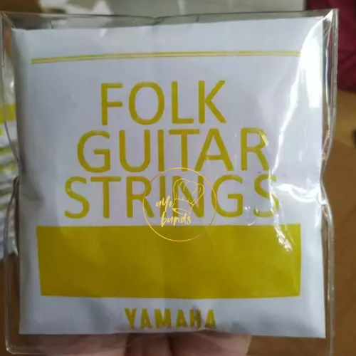 Satu Set Senar Gitar Yamaha Akustik Strings Nylon Clasik Aksesoris Alat Musik Folk Size 010 Original