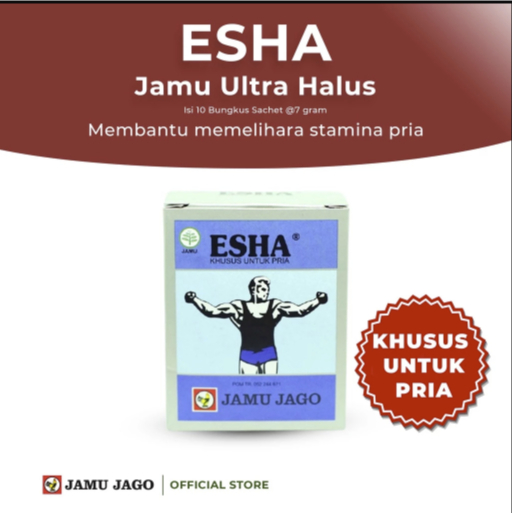 

JAMU ESHA 1 SACHET jamu jago esha