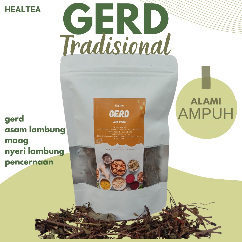 

GERD jamu godok tradisional teh rimpang rempah herbal