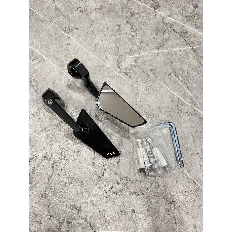 Spion Jalu Bar End CNC Racing Model Rizoma Edge Universal Motor