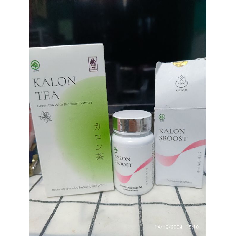 

Paket Kalon SBoost dan Kalon Tea ~ Preloved