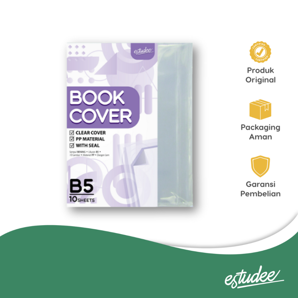 

ESTUDEE SAMPUL PLASTIK PP SEAL B5 ISI 10 J