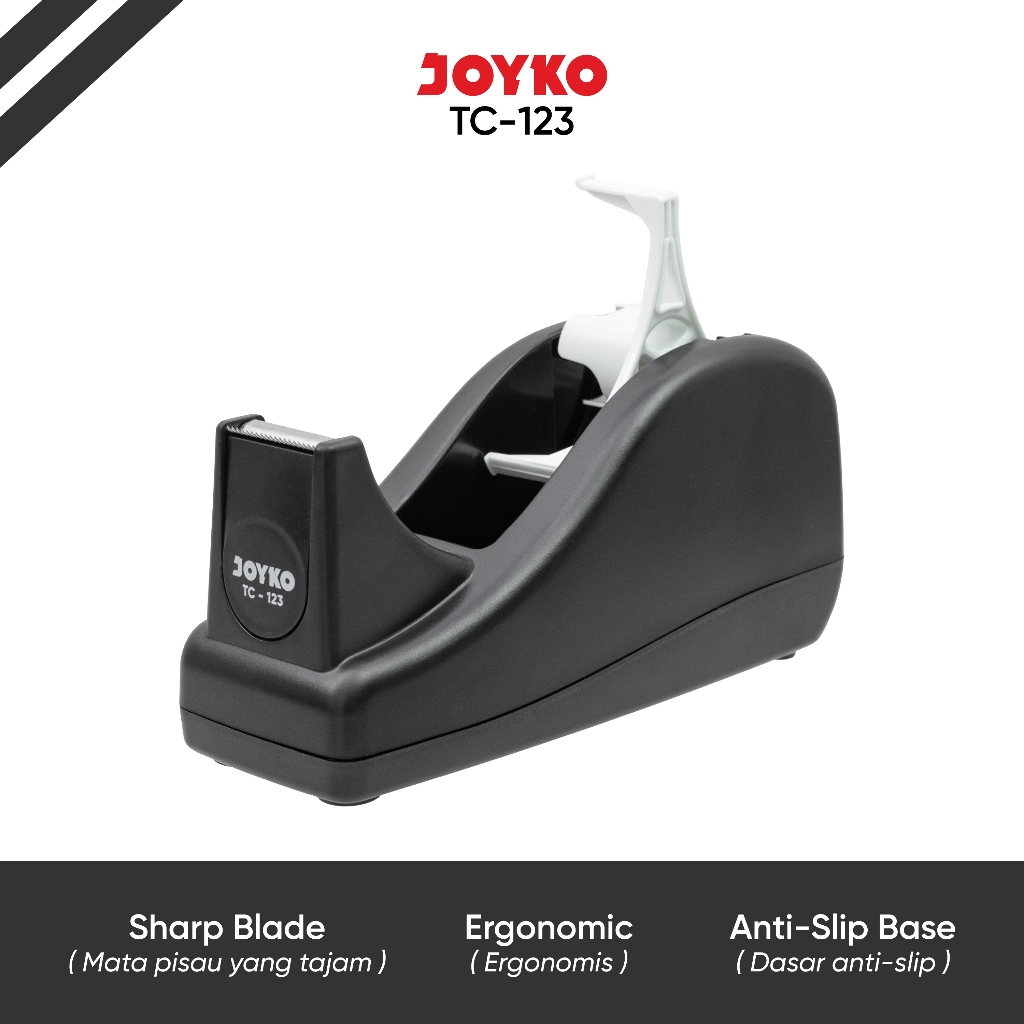 

Joyko Tape Dispenser Tempat Alat Potong Solatip Isolasi Selotip TC-123