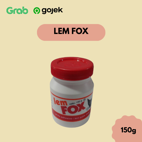 

Lem Fox Putih Serbaguna 150 Gram