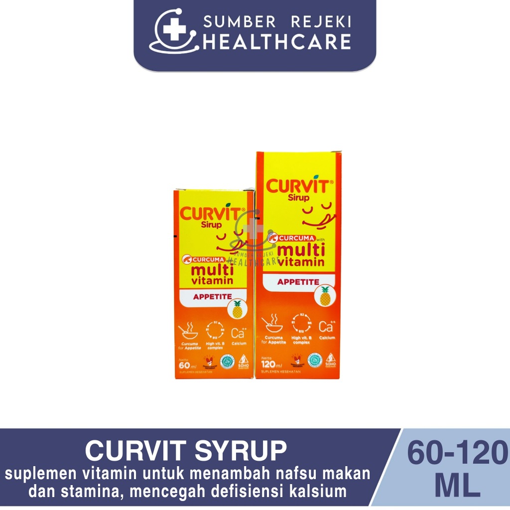Curvit Syrup - Penambah Nafsu Makan