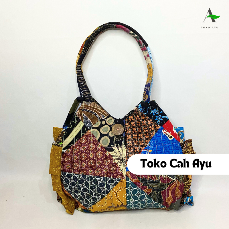 TOKO CAH AYU/TAS PERCA BAHAN BATIK/TAS UNIK JOGJA