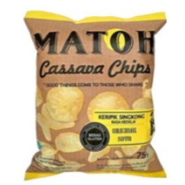 

Matoh Cassava Chip Original 75gr