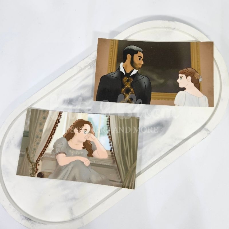 

[BnB] Sticker Film Movie Scene Bridgerton Aesthetic Vinyl Glossy Anti Air / Waterproof (untuk laptop, casing HP, diary, jurnal)