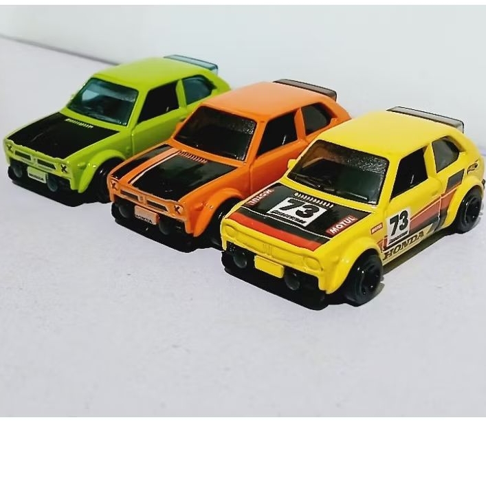 Hot Wheels Nissan 73 Honda Civic Custom loose